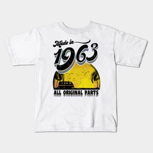 Made in 1963 All Original Parts Kids T-Shirt